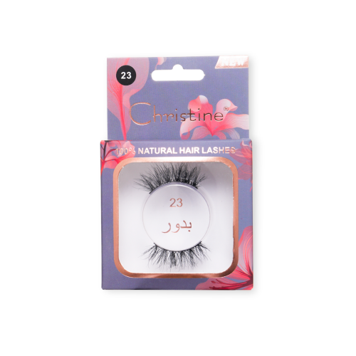 Christine Natural Hair Lashes No 23 Ch-e2115