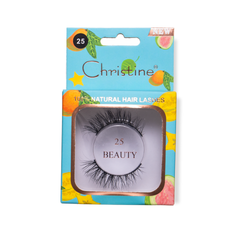 Christine Natural Hair Lashes No 25 Ch-e2115