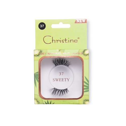 Christine Natural Hair Lashes No 37 Ch-e2115