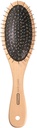 Titania 2825 Wire Massage Hair Brush Beige/black