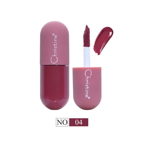 Christine Mini Matte Liquid Lipstick W04 Ch-l2102