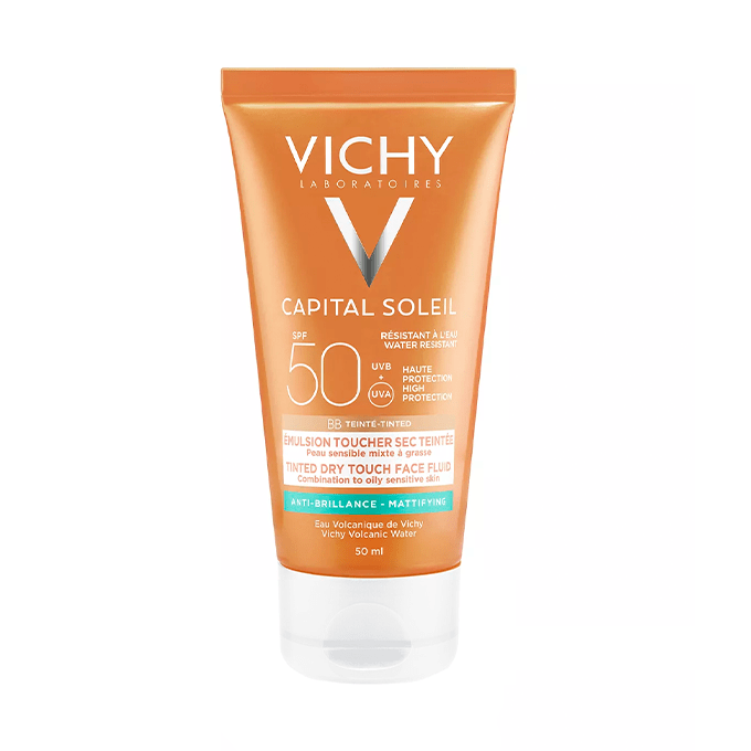 Vichy Capital Soleil Bb Tinted Dry Touch Face Fluid Spf50 - 50ml