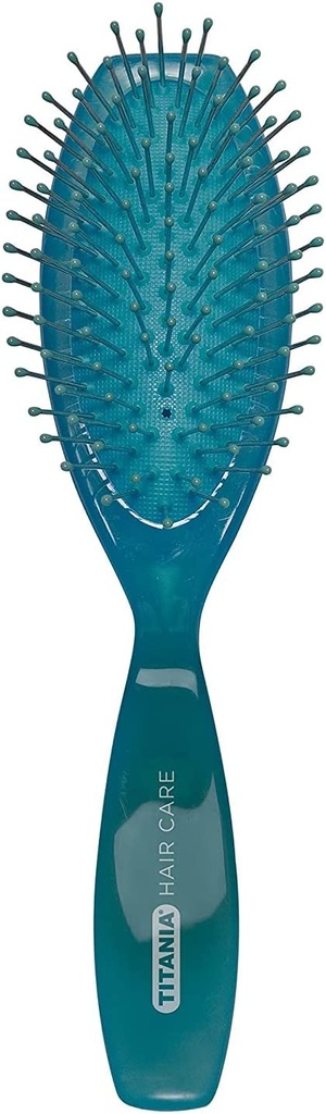 Titania 1824 Massage Hair Brush Green