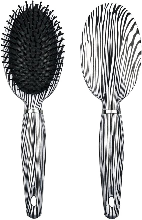 Titania 1626 Cushion Hair Brush Black/white