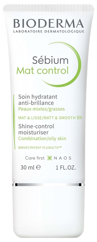 Biodermasébium Mat Shine Control Moisturiser 30ml