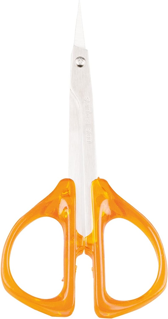 Titania Cuticle Scissors With Plastic Handle Stainless Steel Pack Of 1 X 14 G)