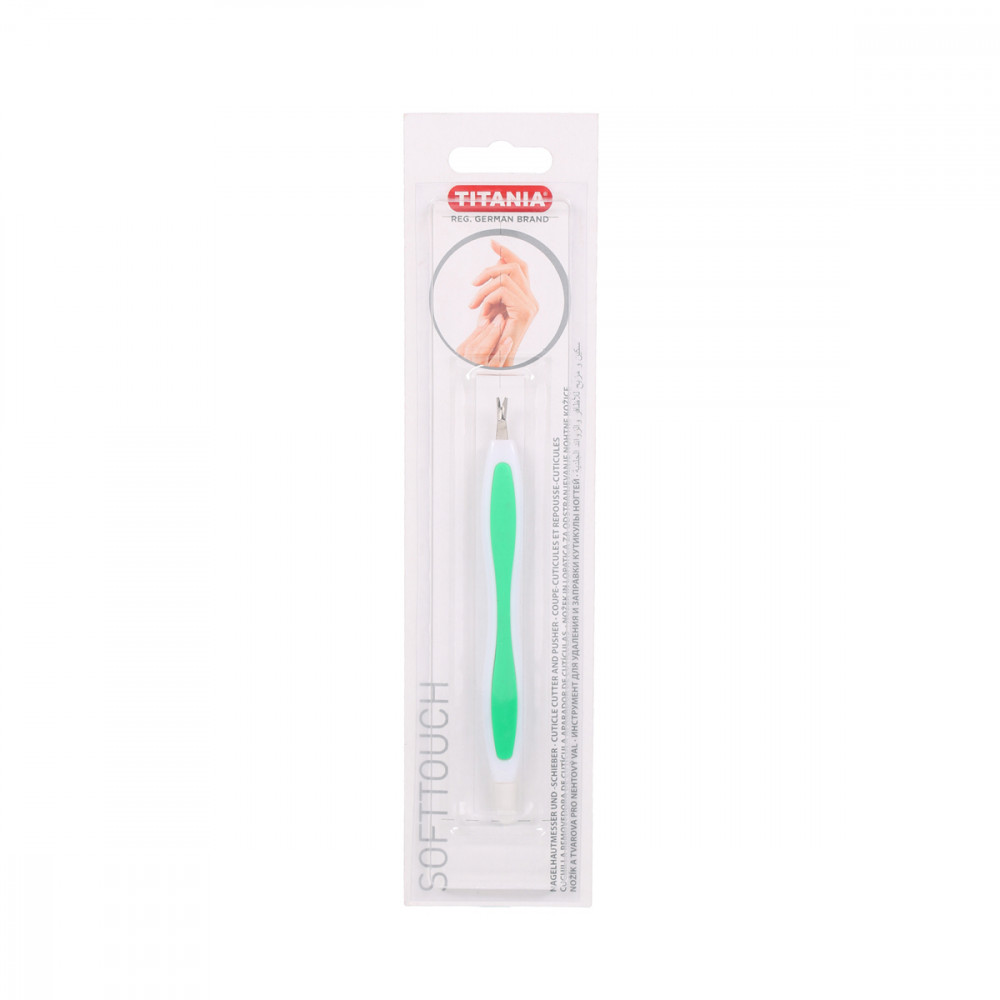 TITANIA SOFT TOUCH CUTICLE KNIFE