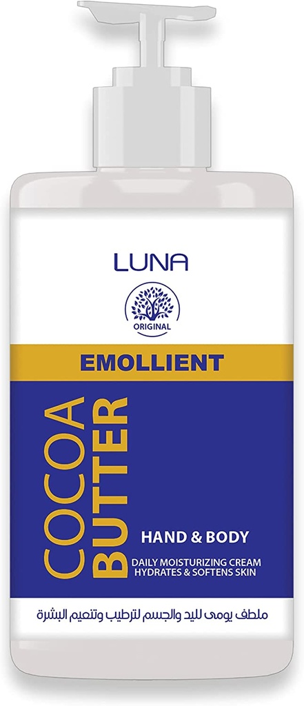 Luna Cocoa Butter Hand And Body Emollient - 300g