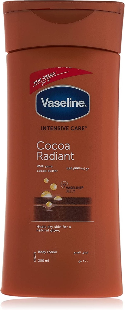 Vaseline Cocoa Radiant Body Lotion 200ml