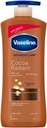 Vaseline Body Lotion Cocoa Radiant With Cocoa Butter Non-greasy Formula Restores Glow To Dull Dry Skin 400ml