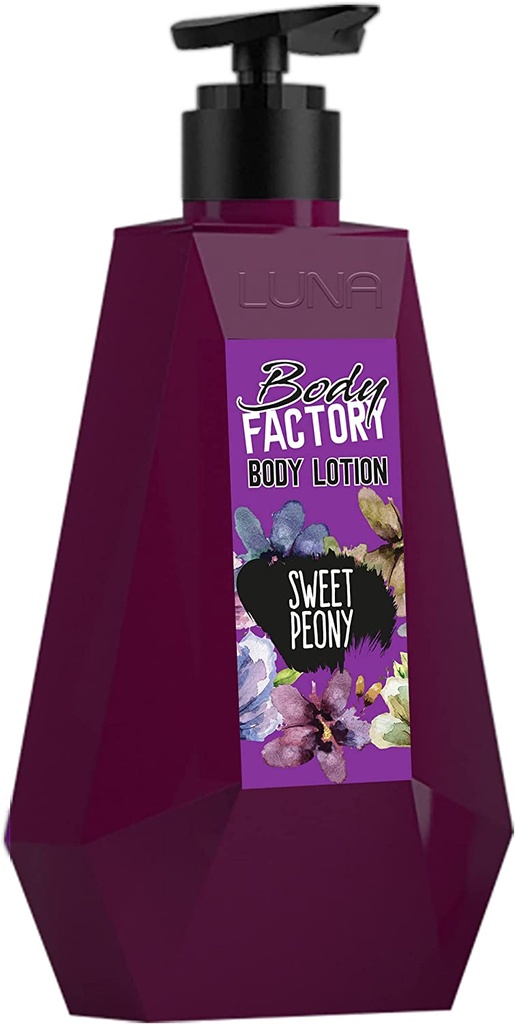 Luna Sweet Peony Body Factory Lotion (500ml)