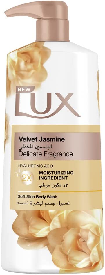Lux Moisturising Body Wash Velvet Jasmine For All Skin Types 700ml & Perfumed Body Wash Magical Orchid For 24 Hours Long Lasting Fragrance 700ml
