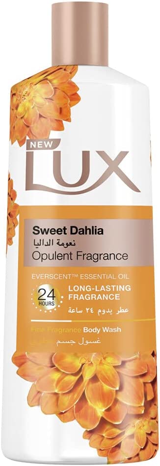 Lux Perfumed Body Wash Sweet Dahlia For 24 Hours Long Lasting Fragrance 500ml