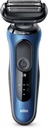 Braun 60-b1000s Series 6 Wet And Dry Shaver With Travel Case Blue