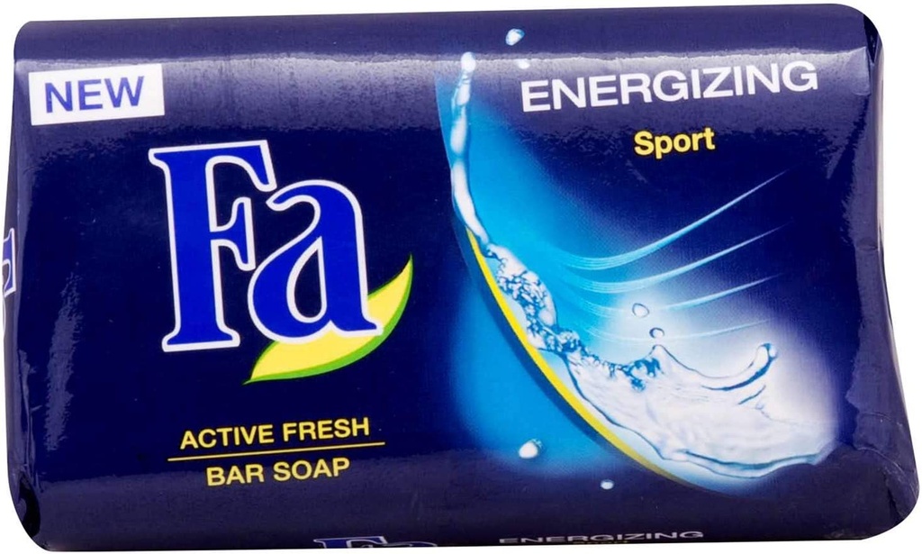 Fa Energizing Sport Bar Soap 125gm