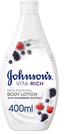 Johnson’s Body Lotion - Vita-rich Replenishing Raspberry 400ml