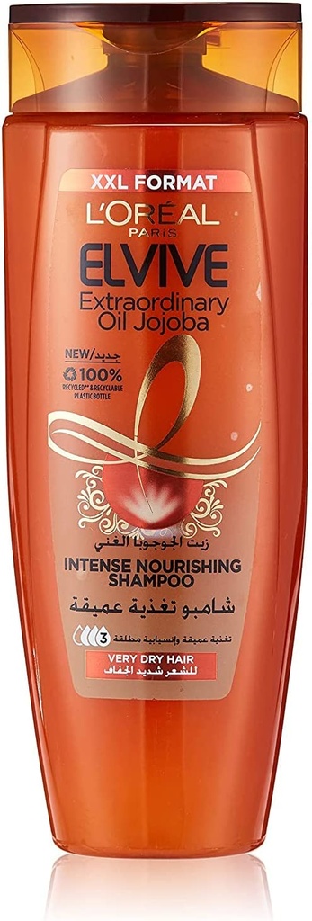 L'oréal Paris Elvive Extraordinary Oil Shampoo For Dry Hair 600 Ml