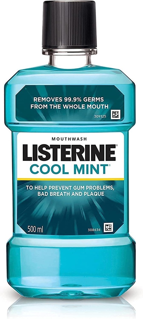 Listerine Cool Mint Mouthwash 500 Ml