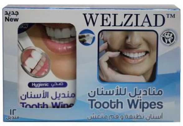 Wilziad Dental Cleaning Wipes 12 Napkin