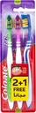 Colgate Zigzag Flexible Multipack Medium Toothbrush- 3pk