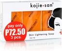 Kojie San Kojic Acid Soap (65g 3 Bars Per Pack)