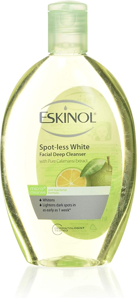 Eskinol Deep Cleanser Spot-less White Calamansi 225ml'