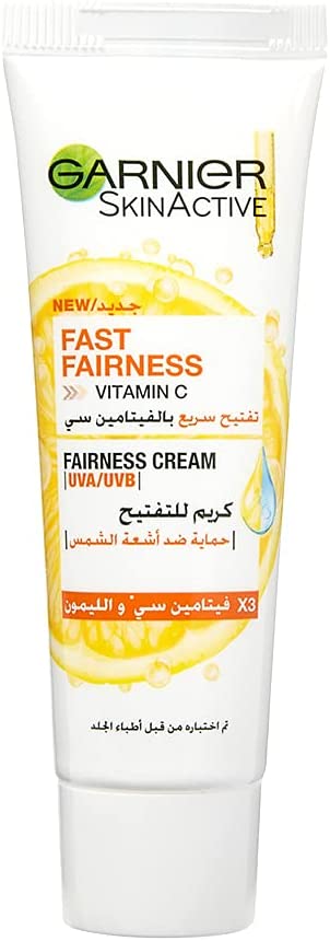 Garnier Skinactive Fast Bright Day Cream With 3x Vitamin C And Lemon 25ml