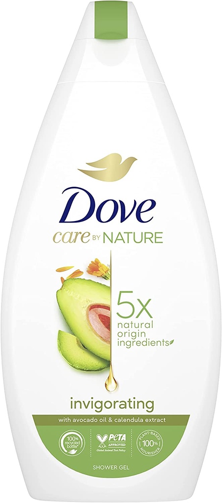 Dove Nourishing Secrets Invigorating Ritual Body Wash Avocado Oil & Calendula Extract 16.9 Ounce / 500 Ml