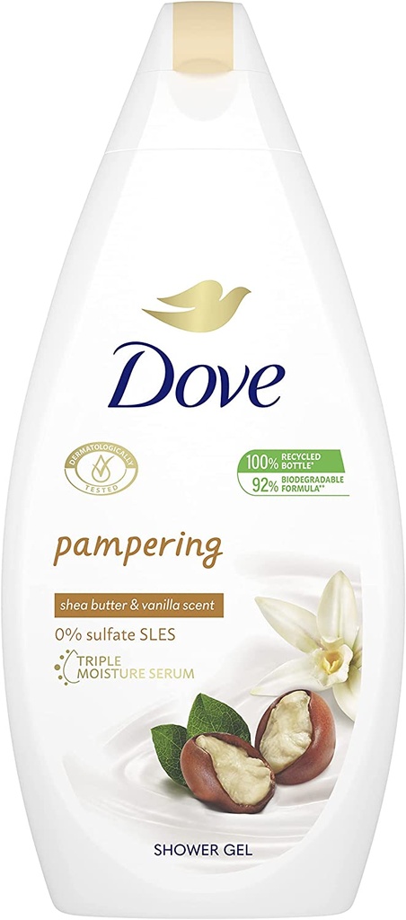 Dove Purely Pampering Shea Butter Body Wash 500 Ml