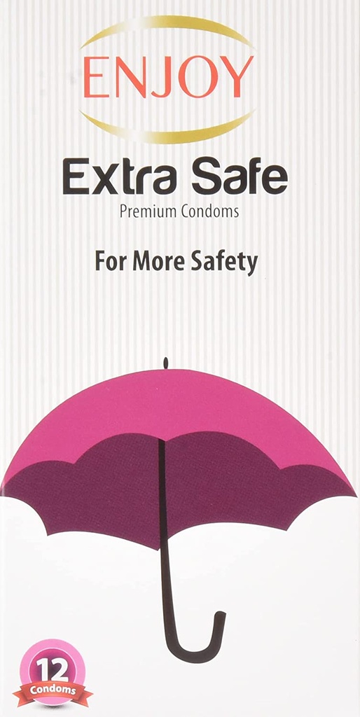 Enjoy Extra Safe 12 Condoms Extra Safe