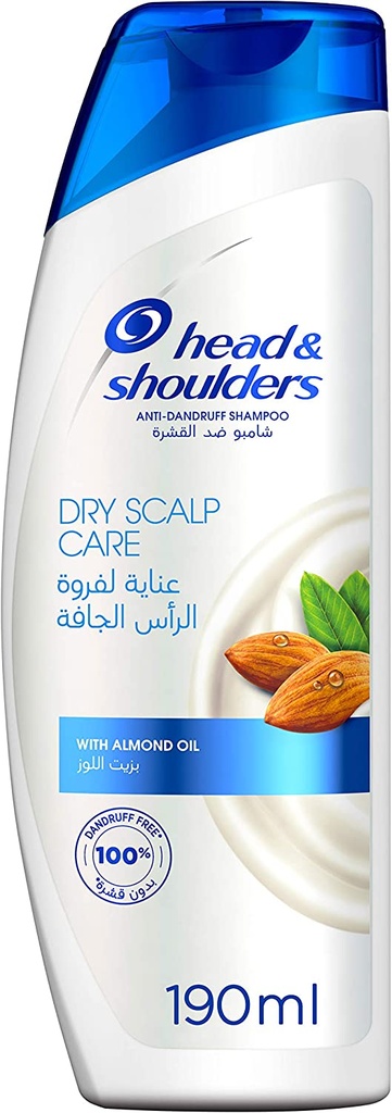 Head & Shoulders Dry Scalp Care Anti-dandruff Shampoo With Almond Oil 190ml