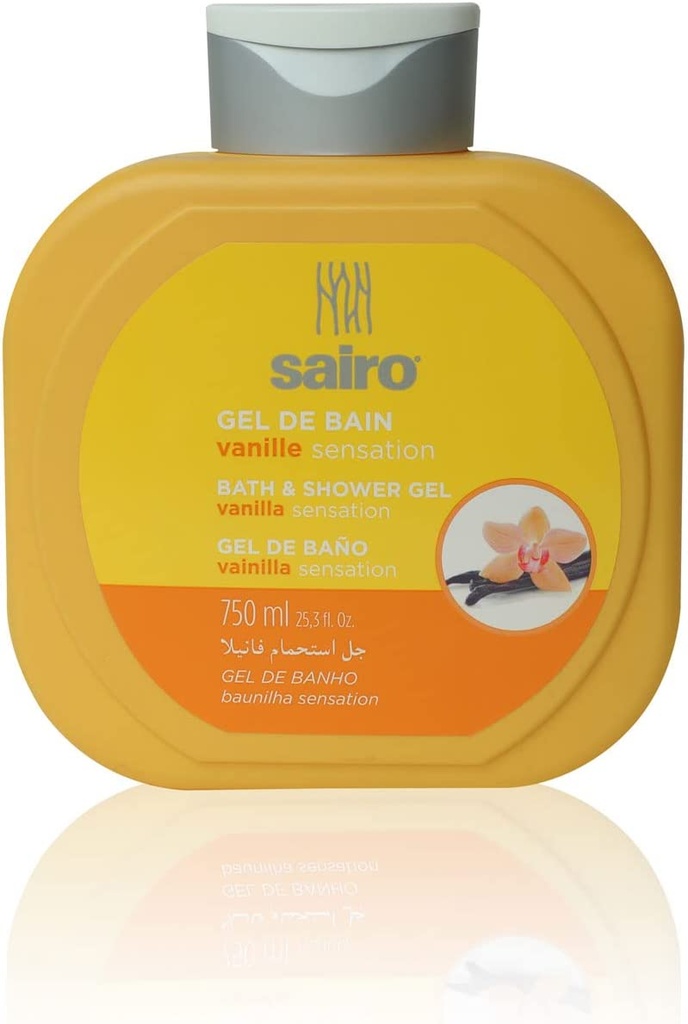 Sairo Bath And Shower Gel - Vanilla Sensation 750 Ml