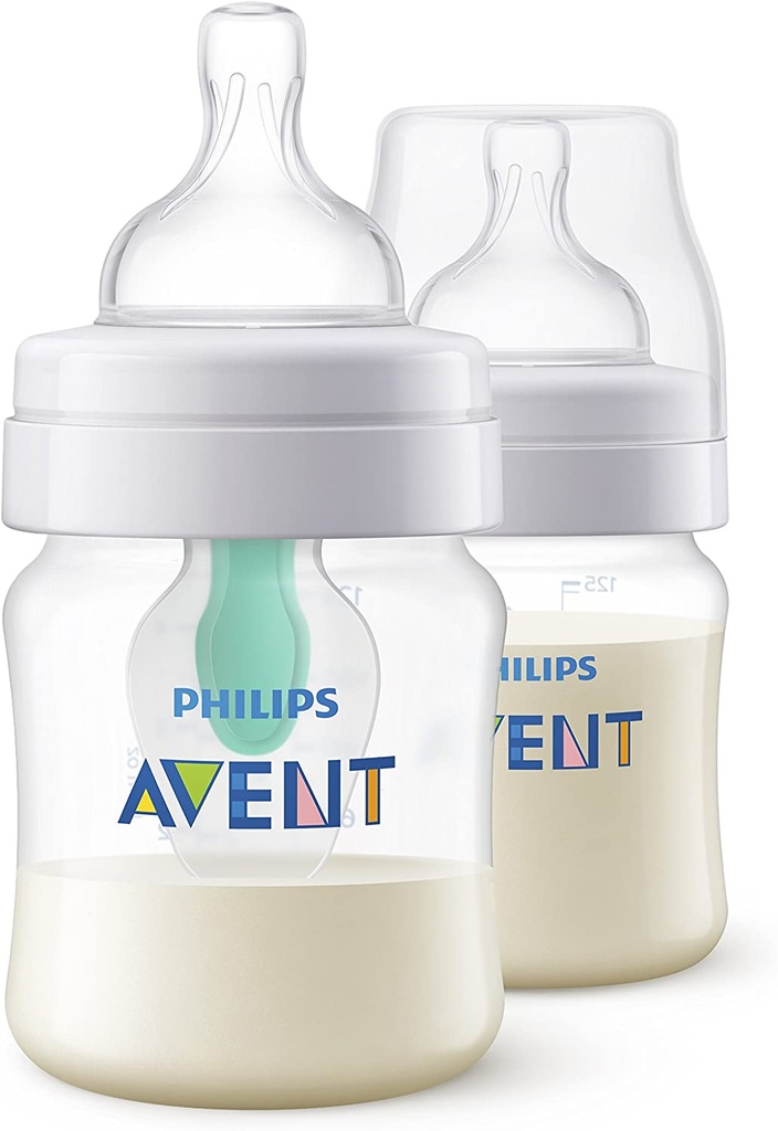 Philips Avent Anticolic Bottle With Airfree Vent 125ml X2