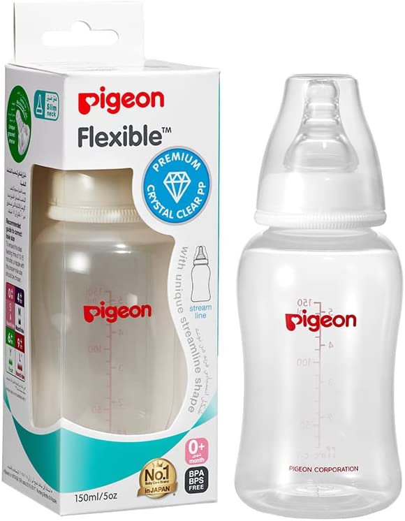Pigeon Pigeon Streamline Plastic Bottle 150ml Piece Of 1