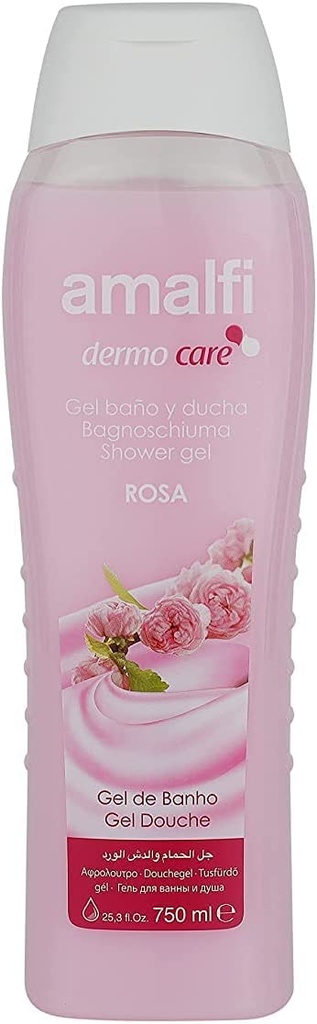 Amalfi Shower Gel Gentle Rose 750 Ml - Pack Of 1