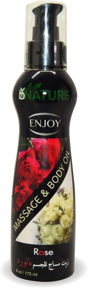 Enjoy Massage And Body Oil 175ml Rose