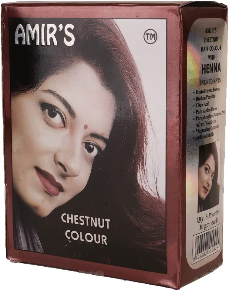 Amir's Chestnut Hair Colour