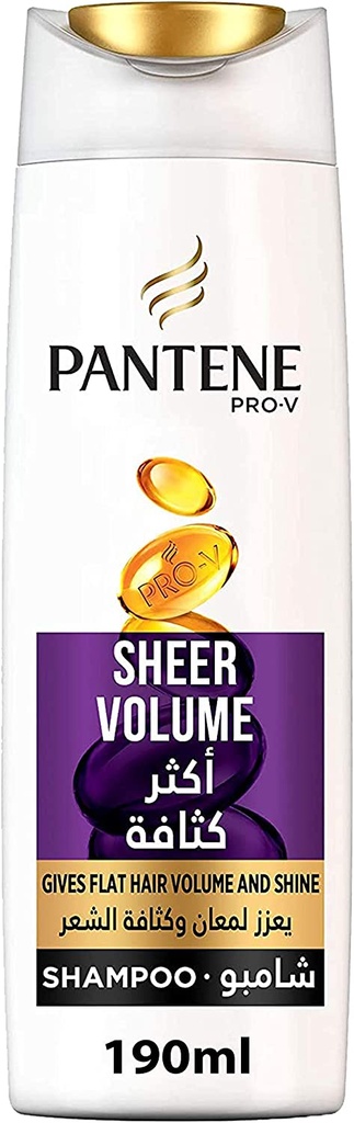 Pantene Pro-v Sheer Volume Shampoo 190ml