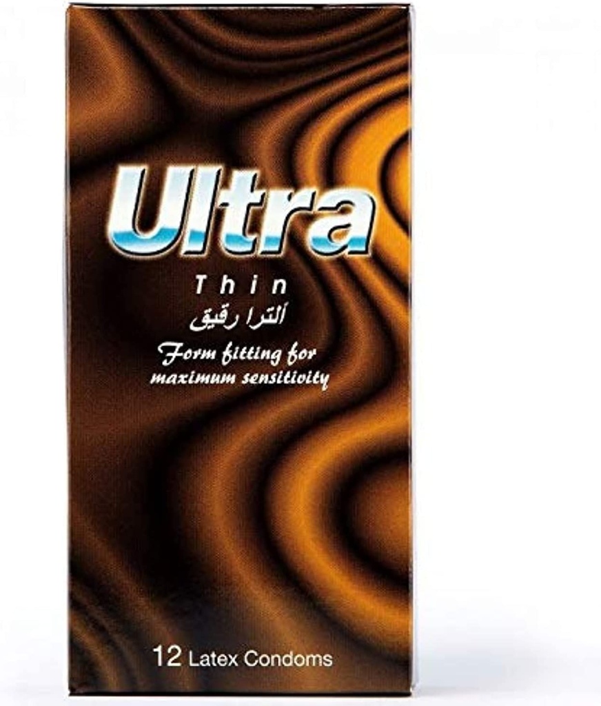 Ultra Condoms 12 Pieces Thin