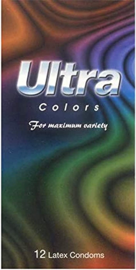 Ultra Colors Condoms 12pk