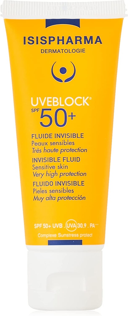 Isis Pharma Uveblock 50+ Invisible Fluid 40ml