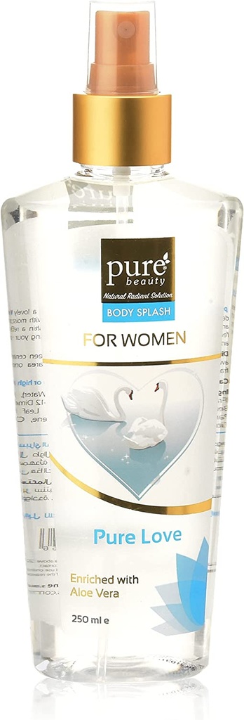 Pure Beauty Body Splash For Women 250ml Pure Love Pure Beauty Fragrance Body Spray Women 250 Ml Pure Love