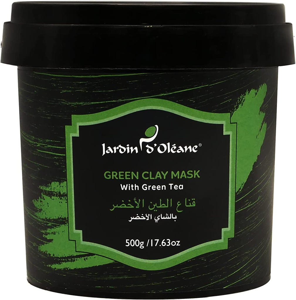 Jardin D Oleane Green Clay Mask With Green Tea 500g