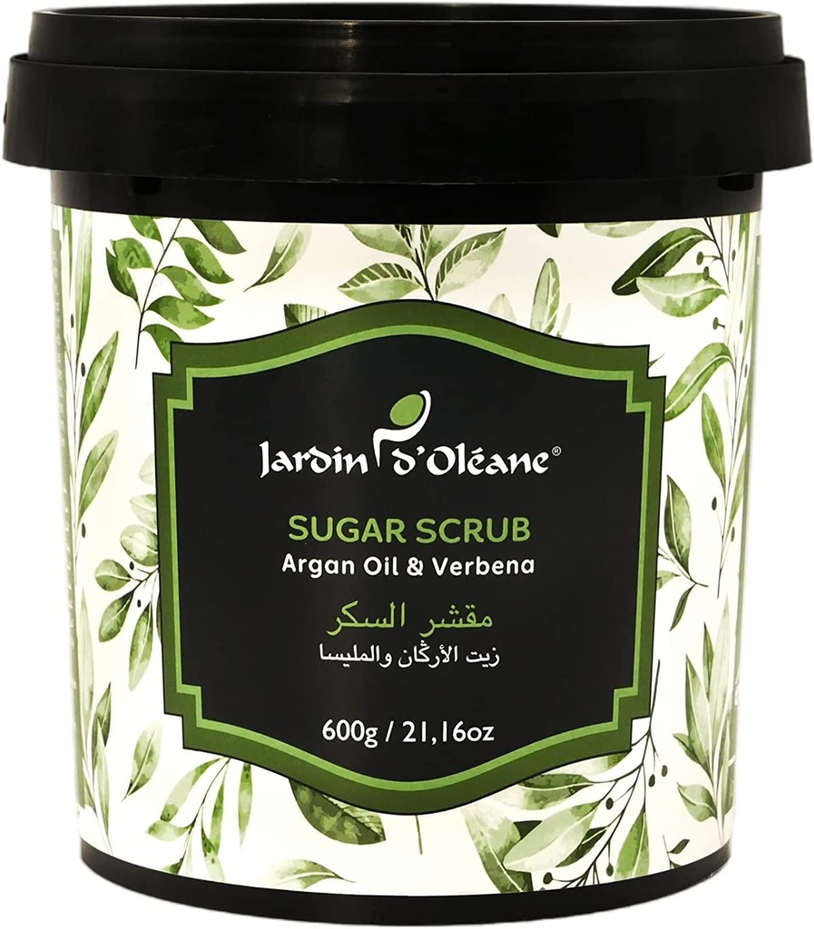 Jardin D Oleane Sugar Scrub Argan Oil & Verbena 600g