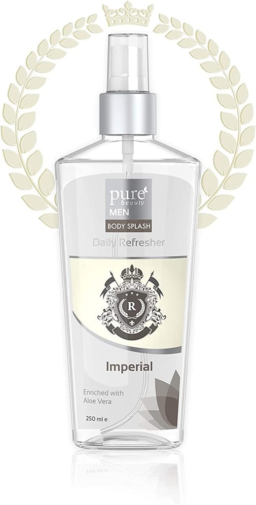 Pure Beauty Body Splash For Men 250ml Imperial Pure Beauty Fragrance Body Spray For Men 250 Ml Imperial