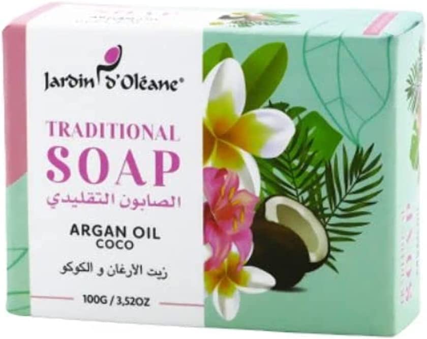 Jardin D Oleane Traditional Soap With Argan Oil And Coco 100g