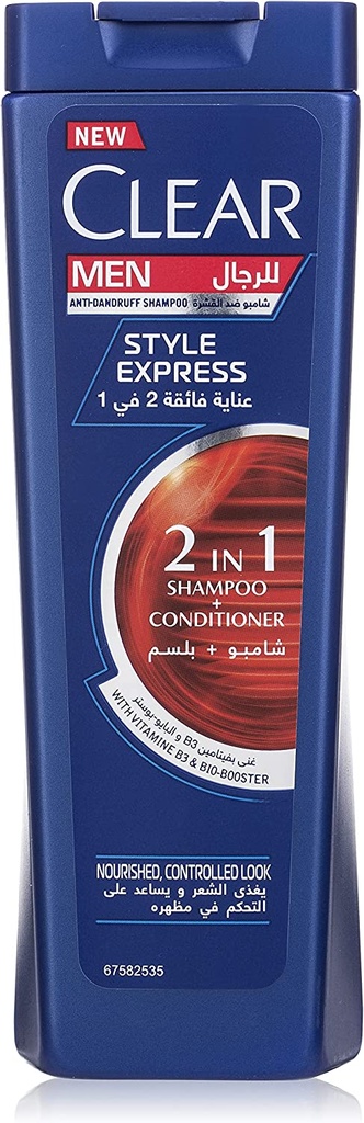 Clear Men Anti-dandruff Shampoo Style Express 2in1 200ml