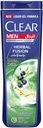 Clear Shampoo Men Herbal Fusion 400mlblue