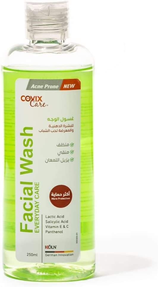 Covix Care Daily Facial Wash For Oily And Acne Prone Skin 250 Ml
