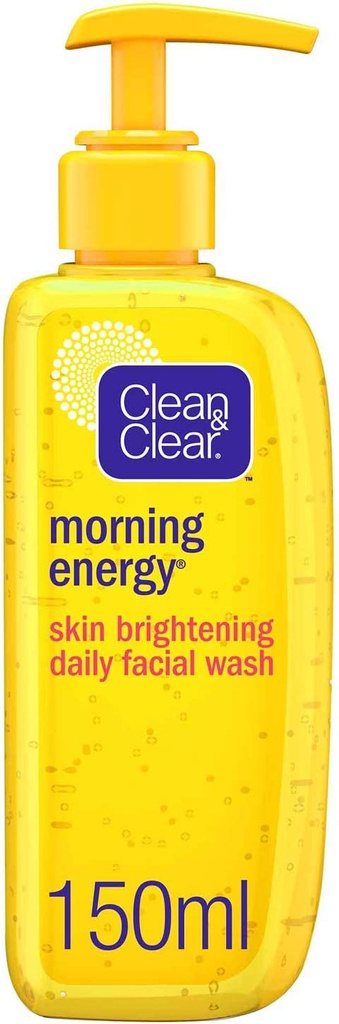 Clean & Clear Clean&clear Face Wash Morning Energy 150 Ml Skin Brightening Pump